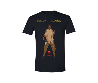 Fatima follow the leader black shirt