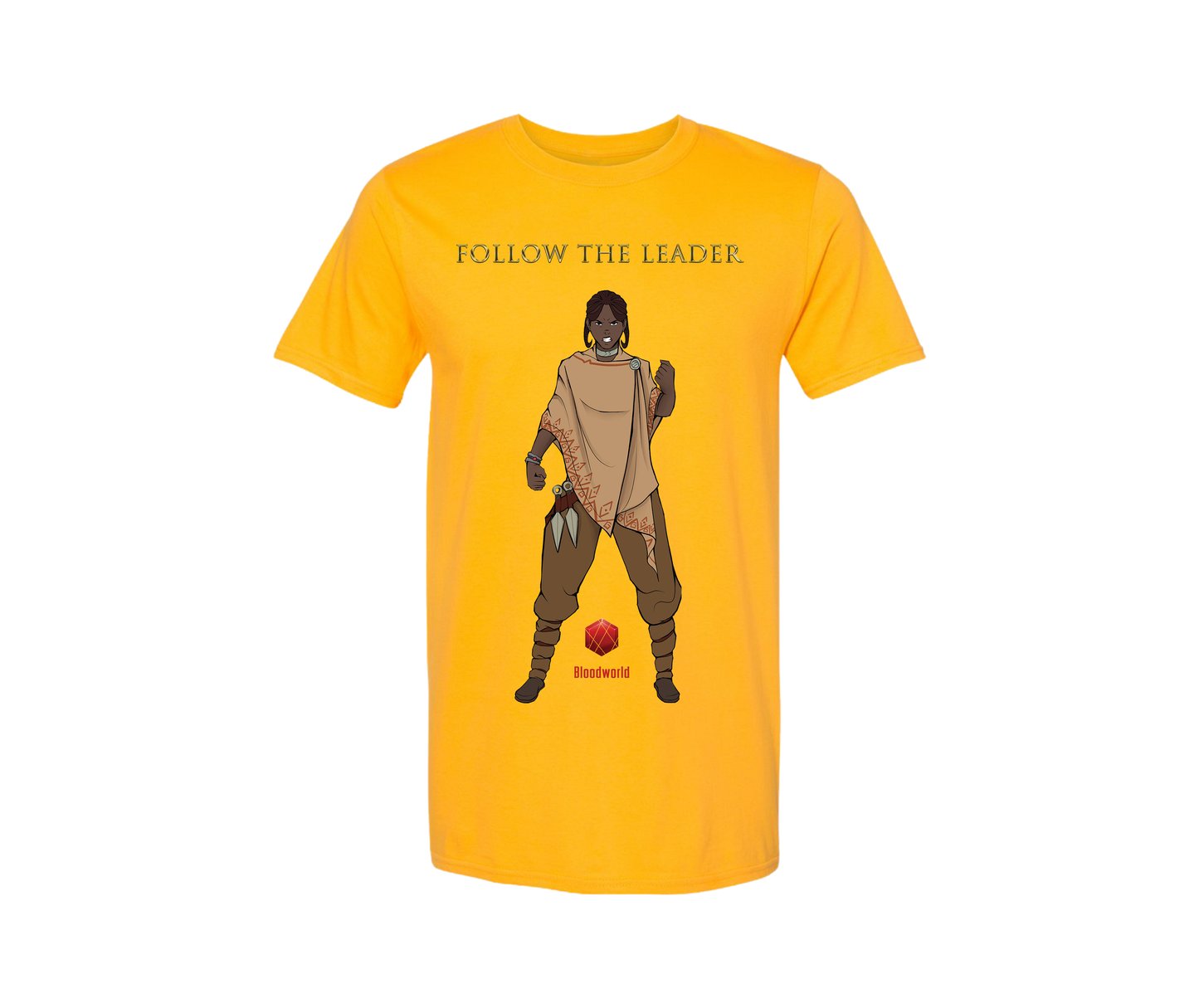 Fatima follow the leader gold shirt