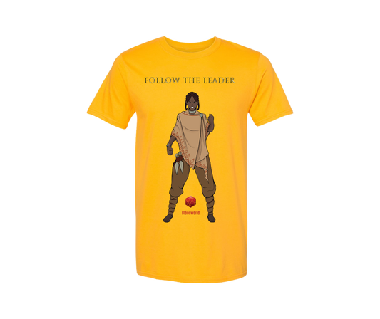 Fatima follow the leader gold shirt